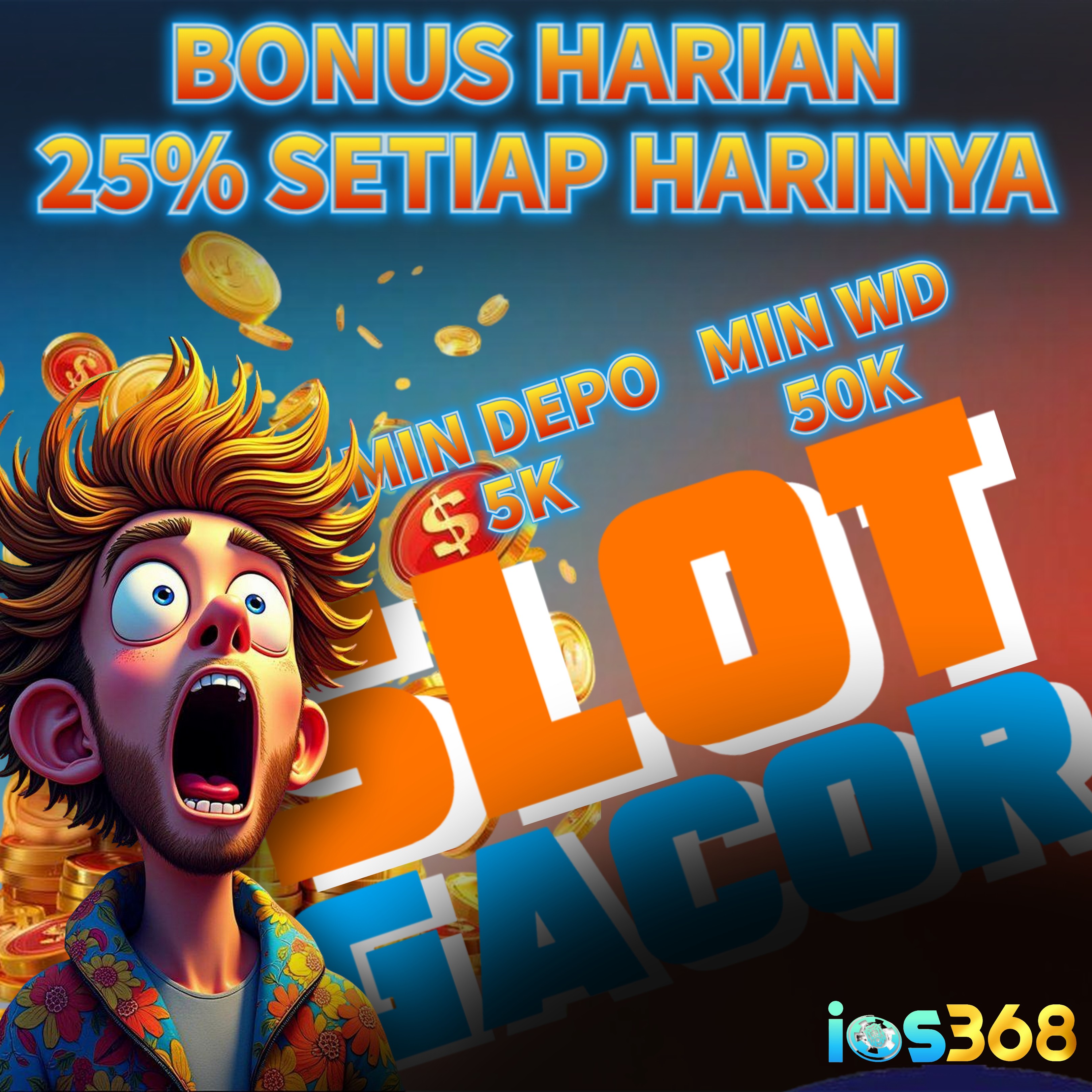 IOS368 : Link Alternatif Anti Blok Slot 5000 Resmi Via Qris